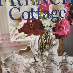French Cottage Floral Tea Set & Vase Cover